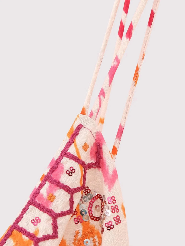 Blusa Feminina Alcinha Estampada use joa clothing detalhes