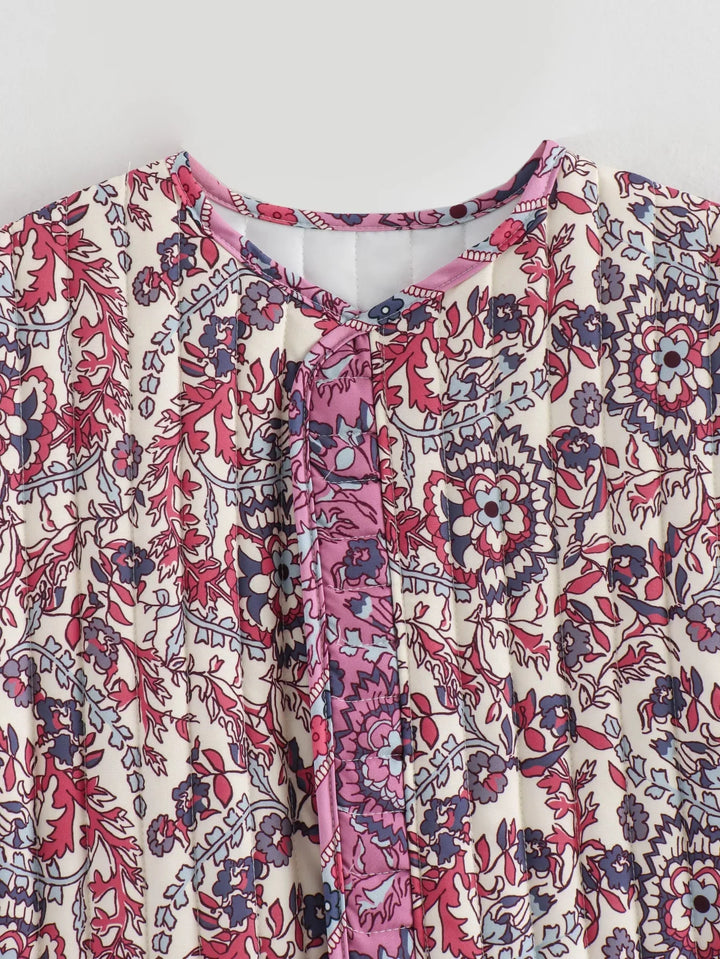 Colete Feminino Estampado Oversized use joa detalhes