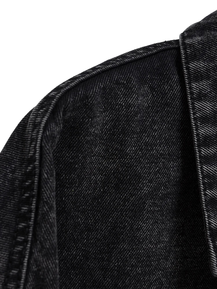 Jaqueta Jeans Feminina Country com Franja Use Joá Clothing