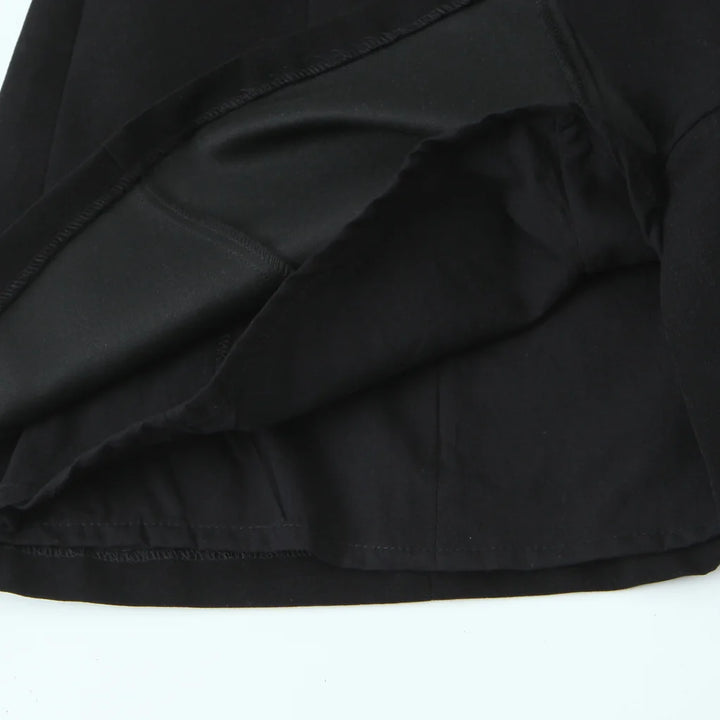 Vestido Curto Preto Liso preto use joá clothing