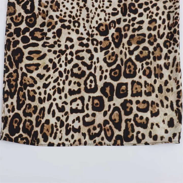 Vestido Midi Animal Print Onça use joá clothing