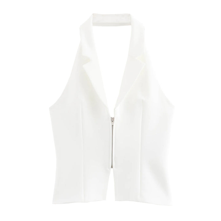 Blusa Top Feminina Frente Única branco use joá clothing