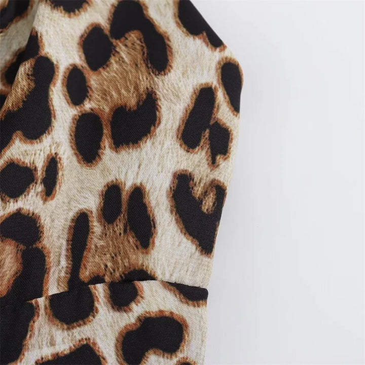 Vestido Midi Animal Print Onça use joá clothing