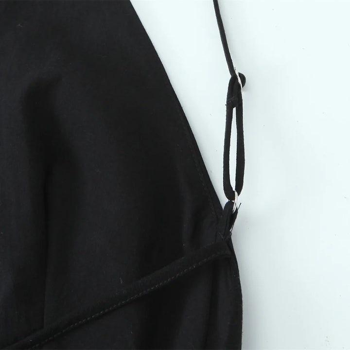 Vestido Curto Preto Liso preto use joá clothing