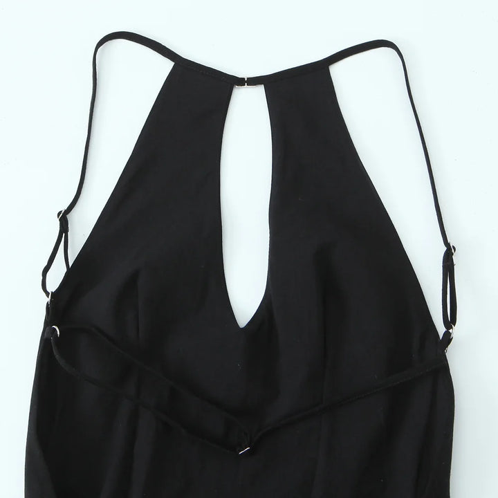 Vestido Curto Preto Liso preto use joá clothing