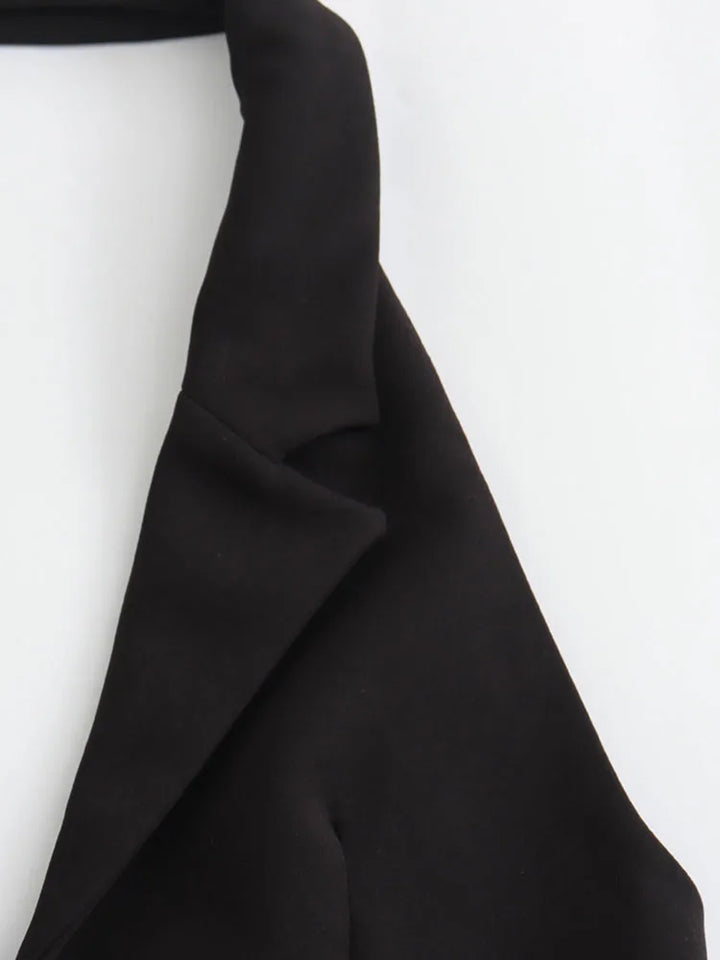 Blusa Top Feminina Frente Única preto use joá clothing