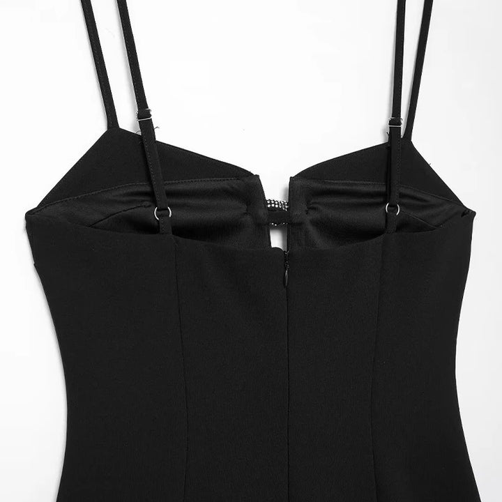 Vestido Curto Preto Laço use joa clothing