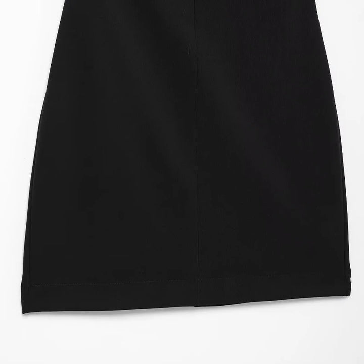 Vestido Curto Preto Laço use joa clothing