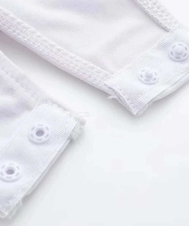 Body Feminino Liso com Decote U Branco Use Joá Clothing