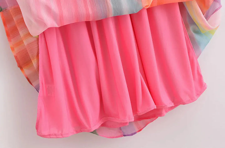 Vestido Longo Listrado Cores use joa clothing7